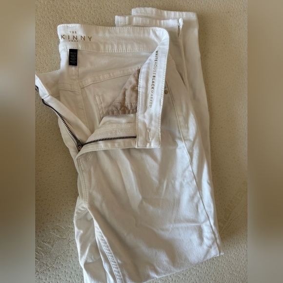 White House Black Market Denim - White Denim Pants by White House Black Market
